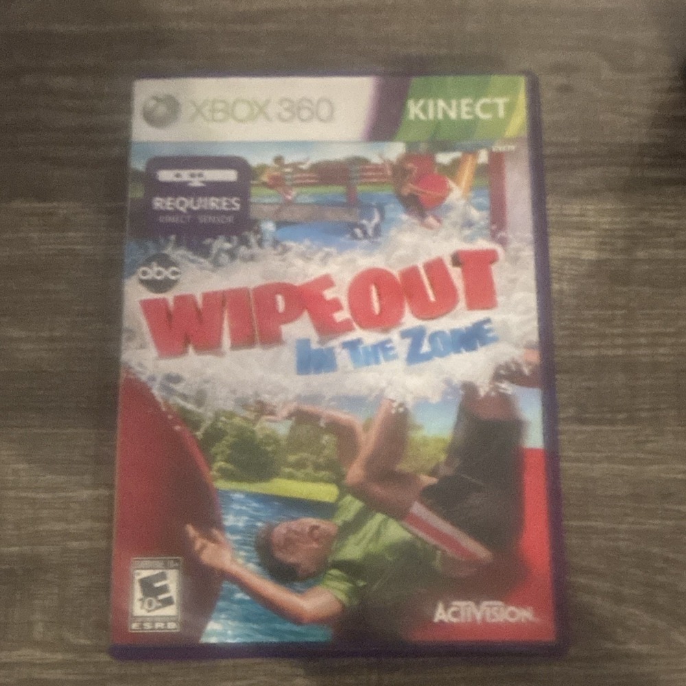 Activision Wipeout In The Zone Microsoft Xbox 360 Kinect Compatible E10+